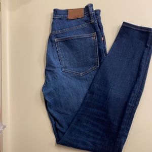Madewell 9” High Riser Skinny Skinny Size 28
